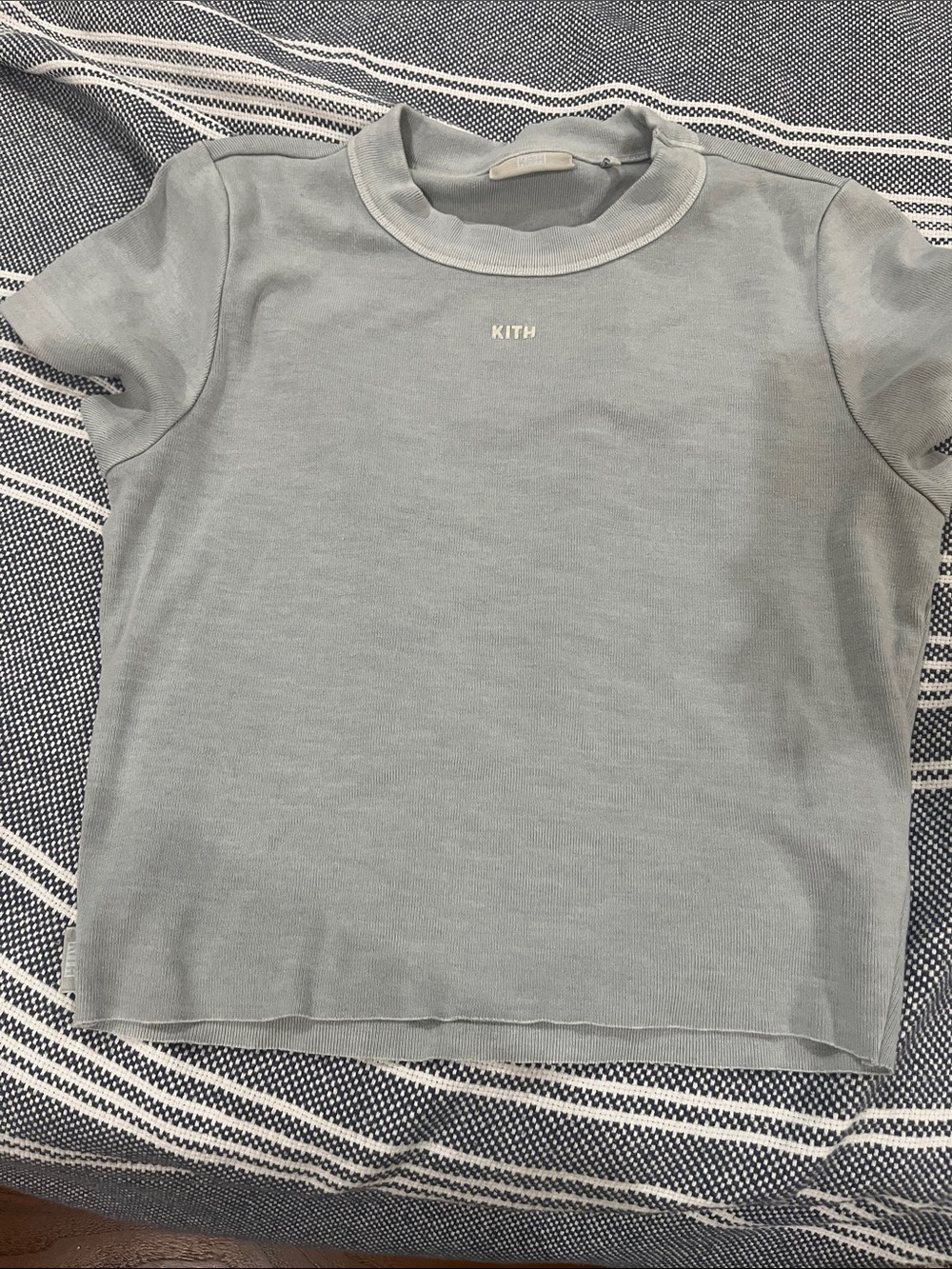 Kith Women’s Baby Tee in Pale Blue